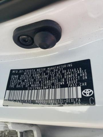 2021 TOYOTA COROLLA LE - 5YFEPMAE9MP234605