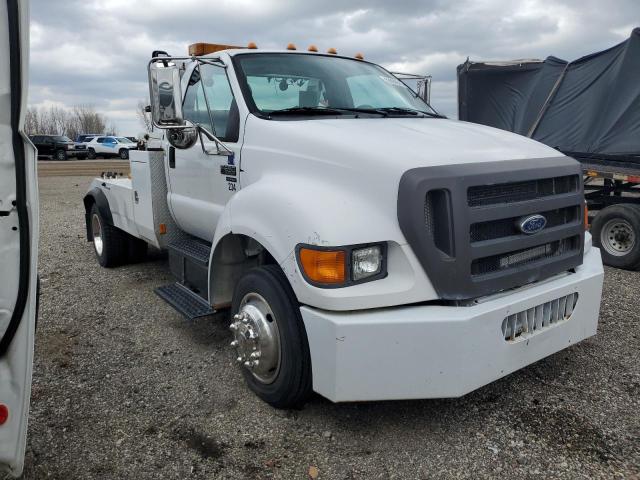 FORD F650 SUPER 2004 white conventi diesel 3FRNF65J54V619234 photo #1