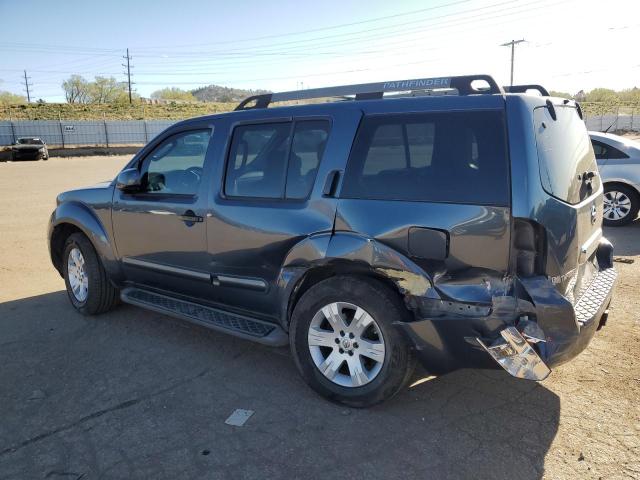 NISSAN PATHFINDER 2005 blue 4dr spor gas 5N1AR18W35C708155 photo #3