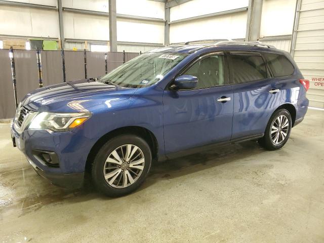 NISSAN PATHFINDER 2019 blue  gas 5N1DR2MN1KC592451 photo #1