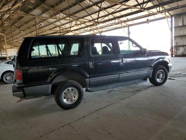 FORD EXCURSION 2002 black  gas 1FMNU40L72EA97811 photo #4