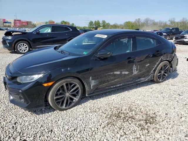 Vin: shhfk7h48mu217645, lot: 55058405, honda civic sport 2021 img_1