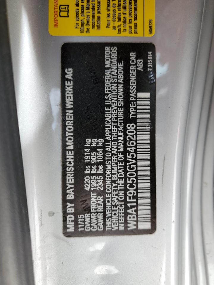 BMW 2 SERIES I SULEV