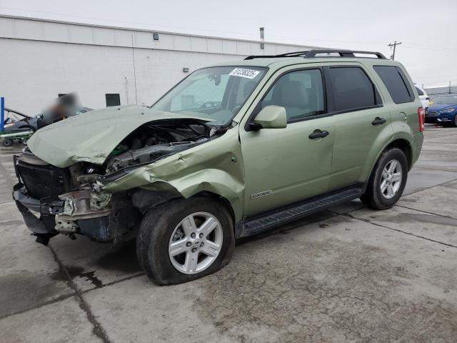 FORD ESCAPE HEV 2008 green  hybrid engine 1FMCU59H58KD21566 photo #1