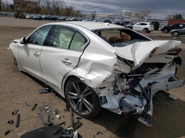 Vin: jn1ev7cr5mm755866, lot: 53243505, infiniti q50 sensory 20212