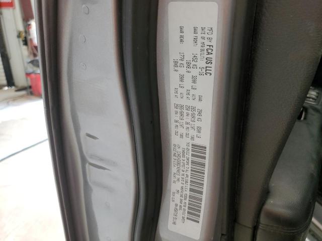2016 DODGE DURANGO LI 1C4RDHDG9GC424013