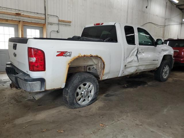 CHEVROLET 2500 4X4 2011 white  flexible fuel 1GC2KYCG4BZ389881 photo #4