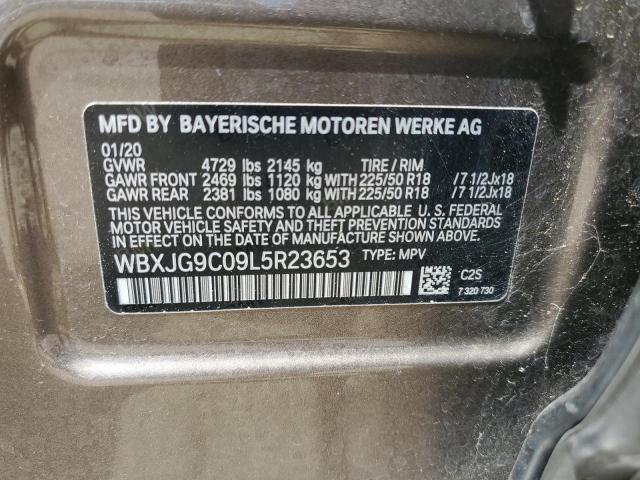 2020 BMW X1 XDRIVE2 - WBXJG9C09L5R23653