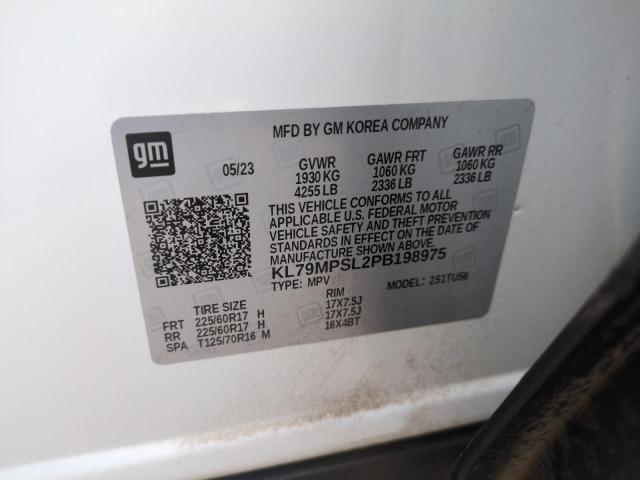 2023 CHEVROLET TRAILBLAZE - KL79MPSL2PB198975