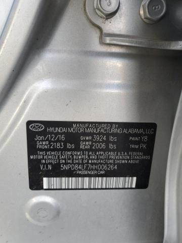 2017 HYUNDAI ELANTRA SE - 5NPD84LF7HH006264