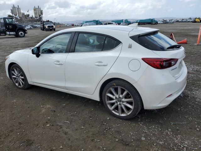 MAZDA 3 GRAND TO 2017 white  gas JM1BN1M37H1116869 photo #3