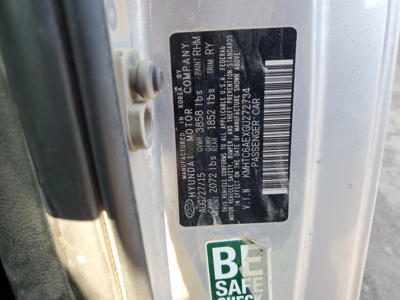 HYUNDAI VELOSTER TURBO