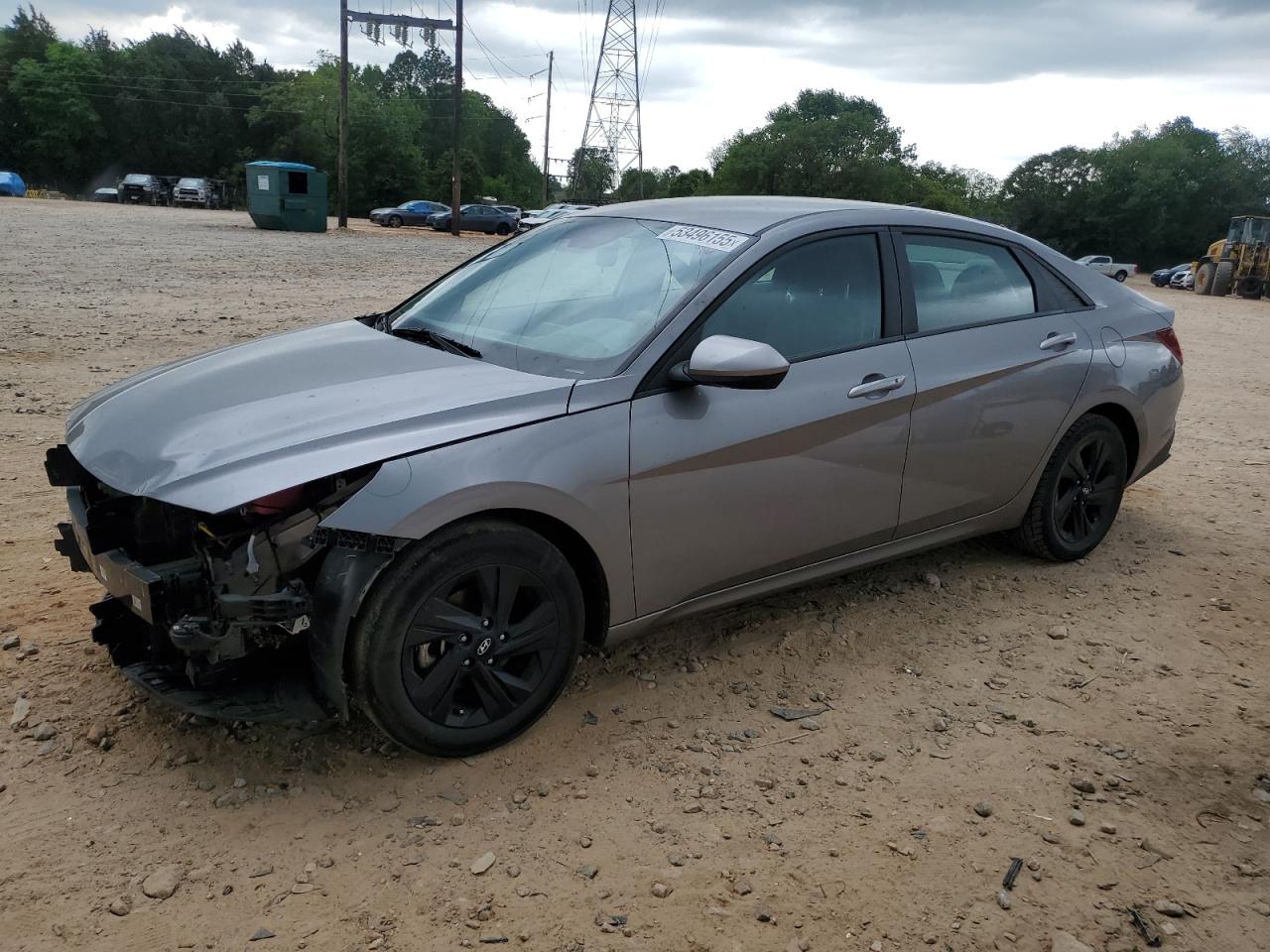 HYUNDAI ELANTRA BLUE