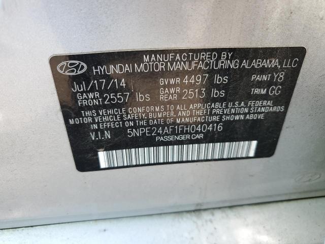 2015 HYUNDAI SONATA SE - 5NPE24AF1FH040416
