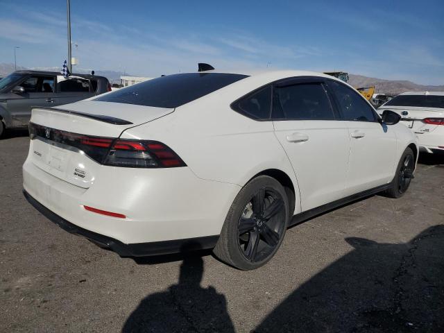 HONDA ACCORD HYB 2023 white  hybrid engine 1HGCY2F76PA047013 photo #4