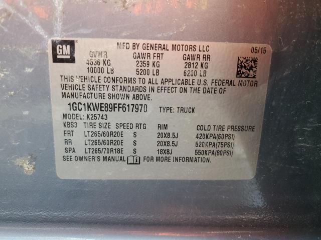 2015 CHEVROLET 2500 1GC1KWE89FF617970