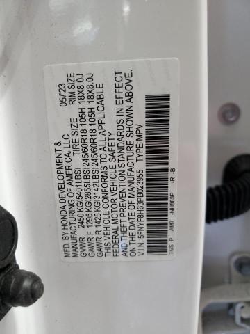 2023 HONDA PASSPORT T - 5FNYF8H63PB023955