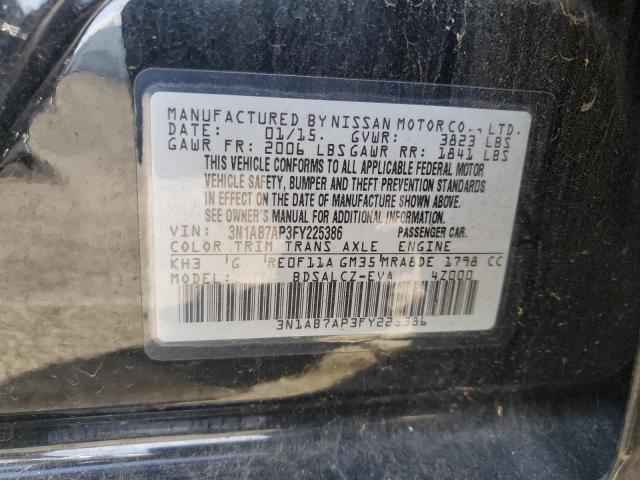 2015 NISSAN SENTRA S - 3N1AB7AP3FY225386