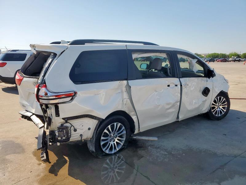 TOYOTA SIENNA XLE 2018 white  gas 5TDYZ3DC1JS920684 photo #4
