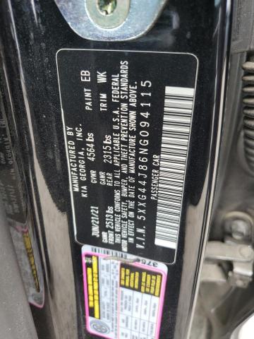 2022 KIA K5 GT 5XXG44J86NG094115