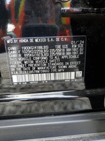 2024 HONDA HR-V SPORT 3CZRZ1H57RM739602