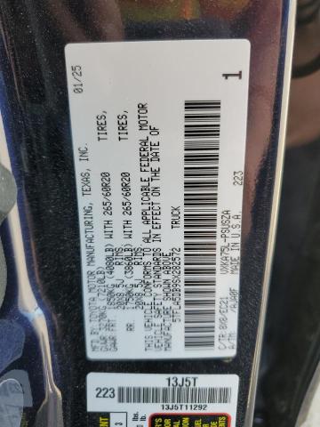 2025 TOYOTA TUNDRA CRE - 5TFLA5DB9SX282572