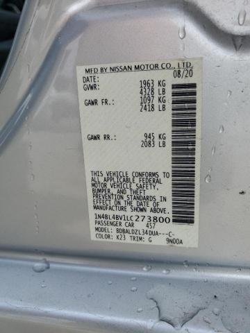 2020 NISSAN ALTIMA S - 1N4BL4BV1LC273800
