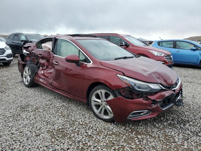 Vin: 1g1bg5sm6g7270801, lot: 53507685, chevrolet cruze premier 20164