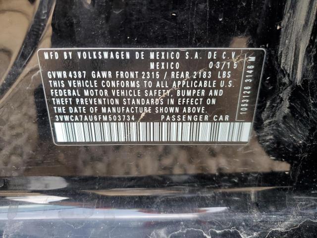 2015 VOLKSWAGEN GOLF SPORT - 3VWCA7AU6FM503734