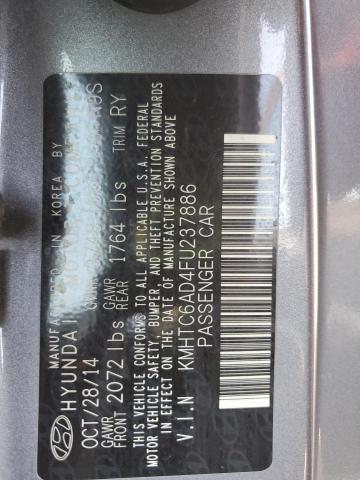 2015 HYUNDAI VELOSTER KMHTC6AD4FU237886