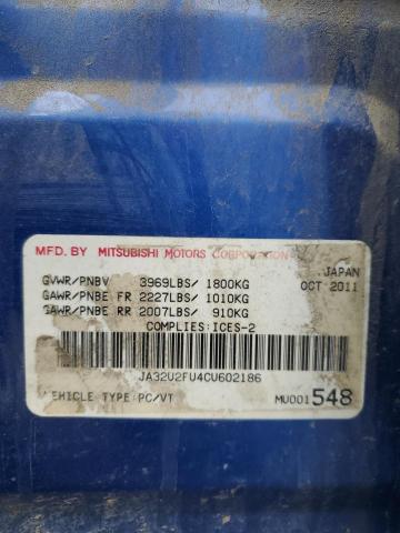 2012 MITSUBISHI LANCER ES/ - JA32U2FU4CU602186