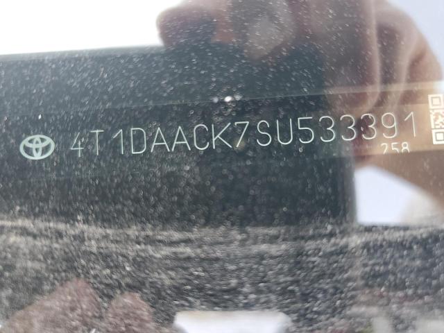 2025 TOYOTA CAMRY XSE - 4T1DAACK7SU533391