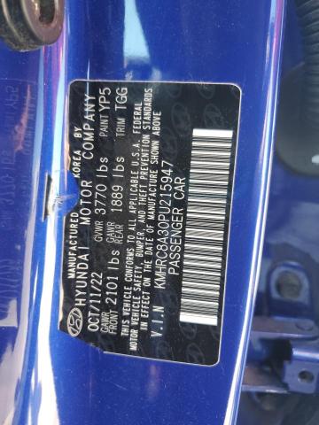 2023 HYUNDAI VENUE SEL - KMHRC8A30PU215947