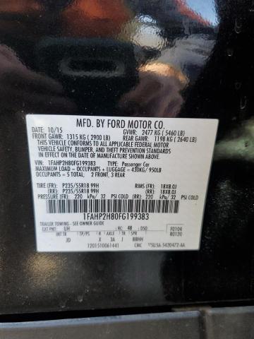 2015 FORD TAURUS SEL - 1FAHP2H80FG199383