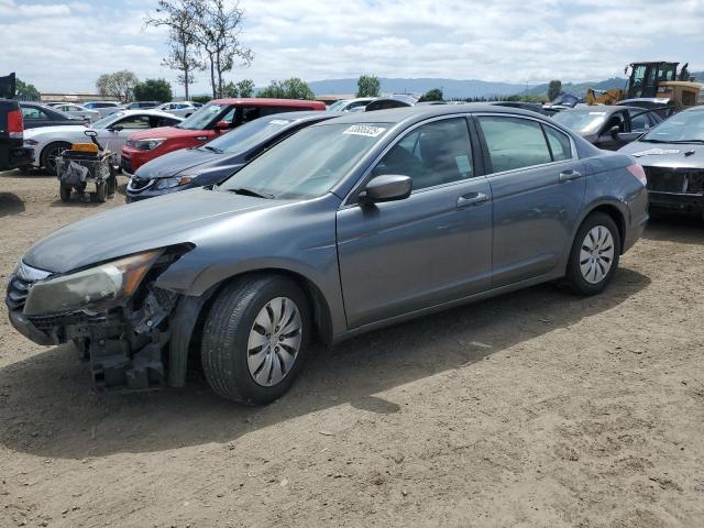 HONDA ACCORD LX 2012 charcoal  gas 1HGCP2F34CA004333 photo #1