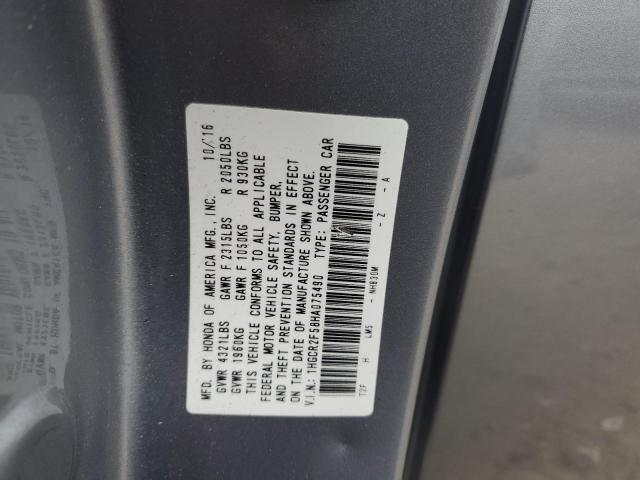 2017 HONDA ACCORD SPO - 1HGCR2F58HA075490