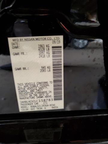 2020 NISSAN ALTIMA SR - 1N4BL4CV2LC158783