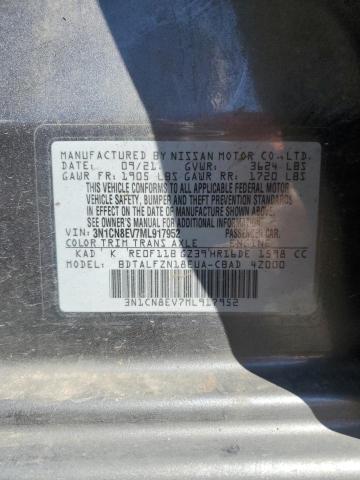 2021 NISSAN VERSA SV - 3N1CN8EV7ML917952