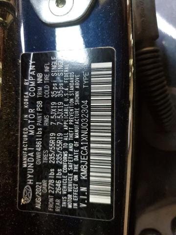 2022 HYUNDAI TUCSON LIM - KM8JECA1XNU032304