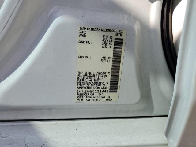 2017 NISSAN ALTIMA 2.5 - 1N4AL3AP6HC111449
