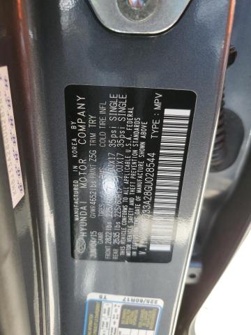 2016 HYUNDAI TUCSON LIM - KM8J33A28GU028544