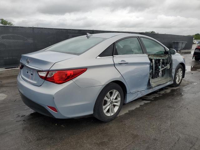 Vin: 5npeb4ac6eh923786, lot: 52199075, hyundai sonata gls 20143