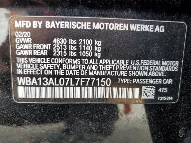 2020 BMW M235XI WBA13AL07L7F77150