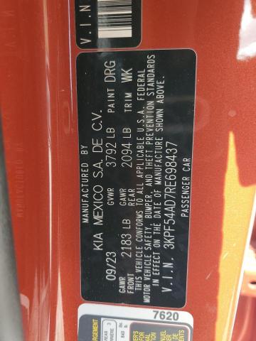 2024 KIA FORTE GT L - 3KPF54AD7RE698437