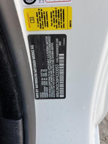 2015 BMW 428 I WBA3N3C59FK233053