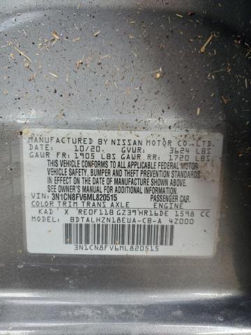 2021 NISSAN VERSA SR - 3N1CN8FV6ML820515