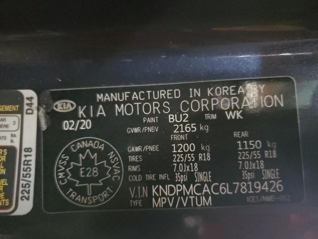 2020 KIA SPORTAGE L - KNDPMCAC6L7819426