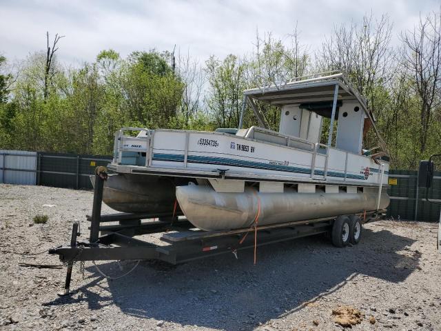 SUN TRACKER BOAT W/TRL 1995 white   BUJ06422C595 photo #3