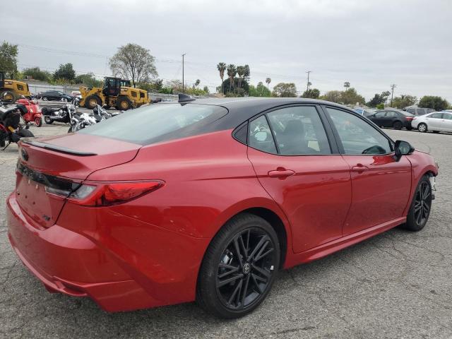 TOYOTA CAMRY XSE 2025 red  hybrid engine 4T1DAACK1SU075430 photo #4