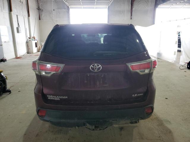 2015 TOYOTA HIGHLANDER - 5TDBKRFH4FS138862